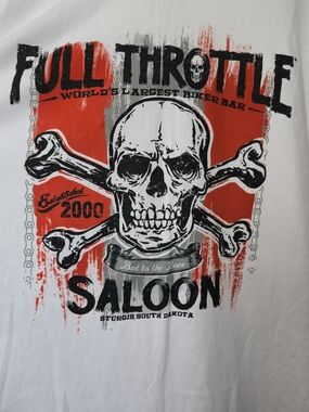 Full Throttle Long Sleeve - White, Orange, Gray & Black